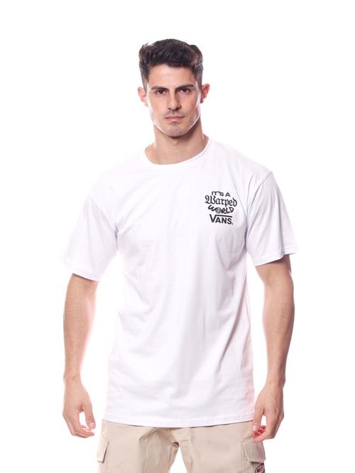 Camiseta Vans Warped World Ss