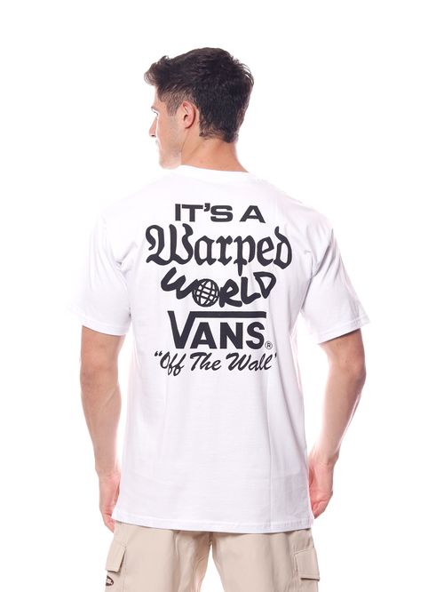 Camiseta Vans Warped World Ss