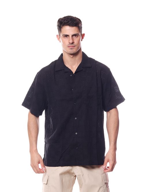 Camisa Vans Wayside Eyelet Ss Woven