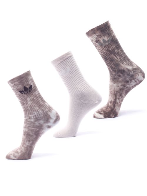 Meia Adidas Tie Dye Crew 3 pares