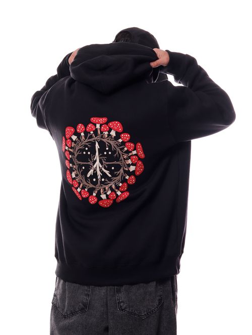 Moletom Bali Hai Basic Cogumelos Peace And Love