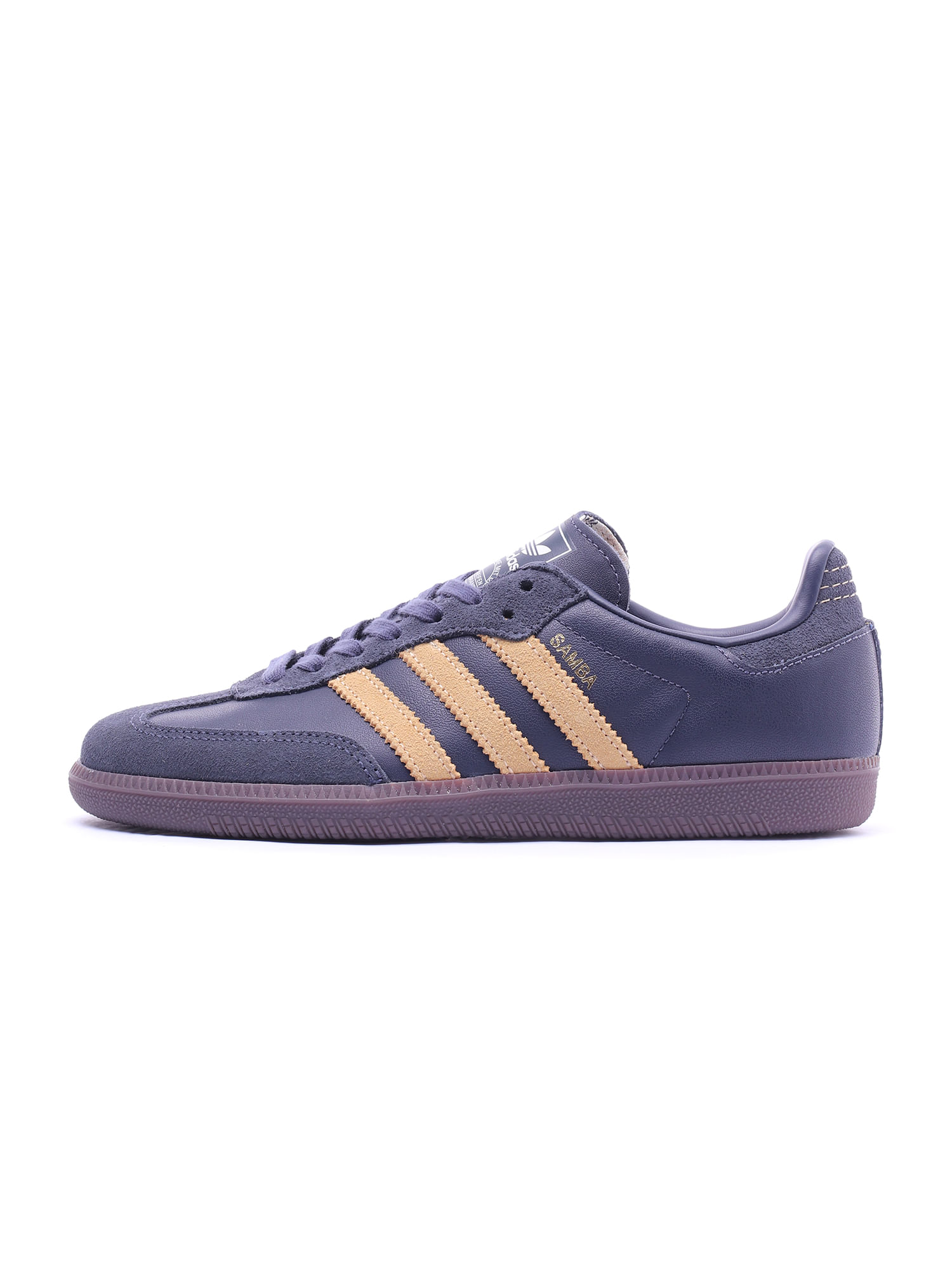 Tênis Adidas Samba OG Shadow Navy / Golden Beige