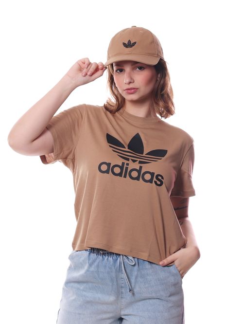 Camiseta Adidas Trefoil Boxy