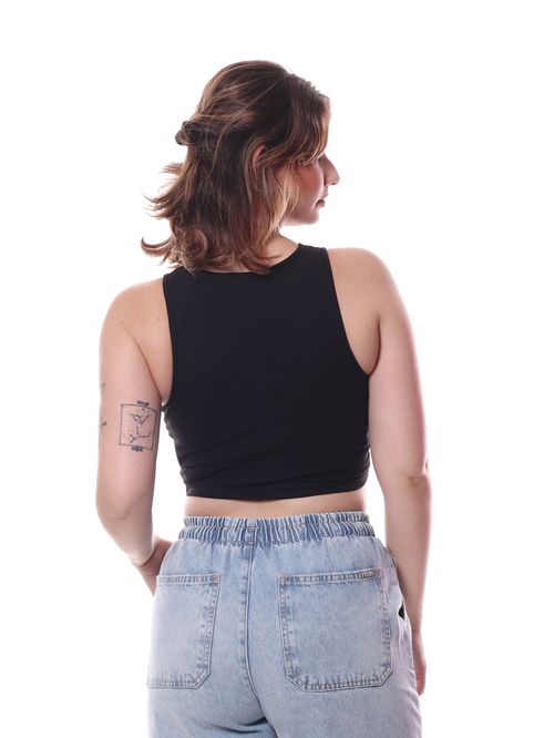 Top Puma Wardrobe ESS Ribbed Crop