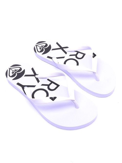 Chinelo Roxy Circle Logo