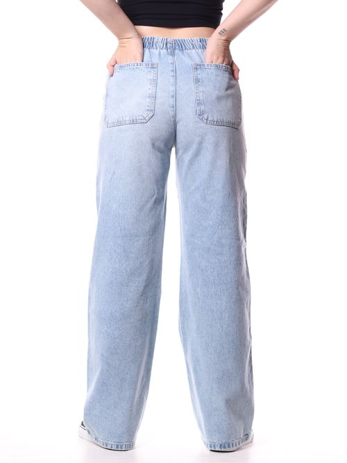 Calça Jeans Bali Hai Wide Leg Ibiuna