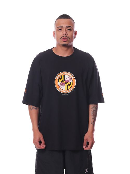 Camiseta New Era Box Baltimore Orioles MLB