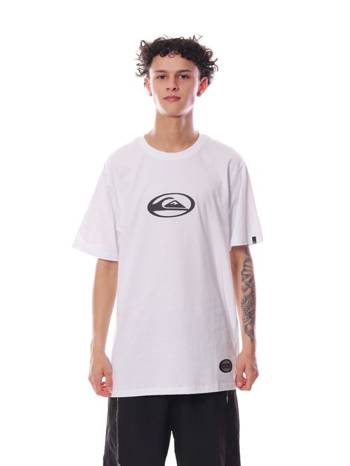 Camiseta Quiksilver Domed Logo Checke