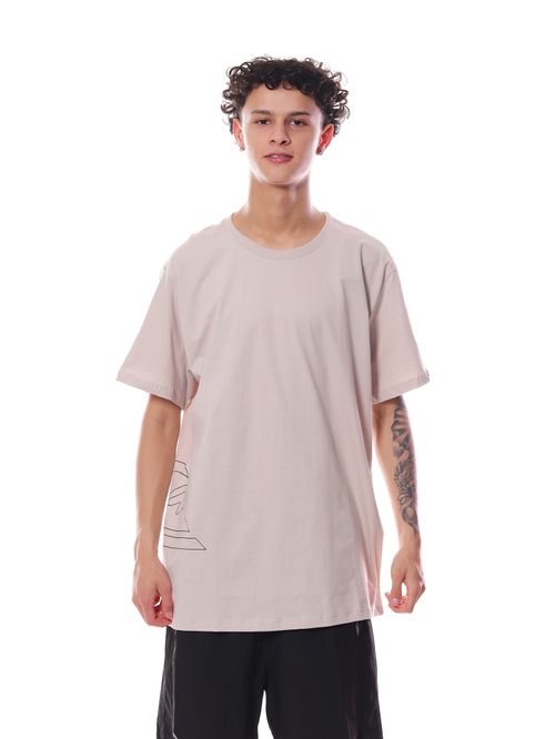 Camiseta Quiksilver Outline Side Logo