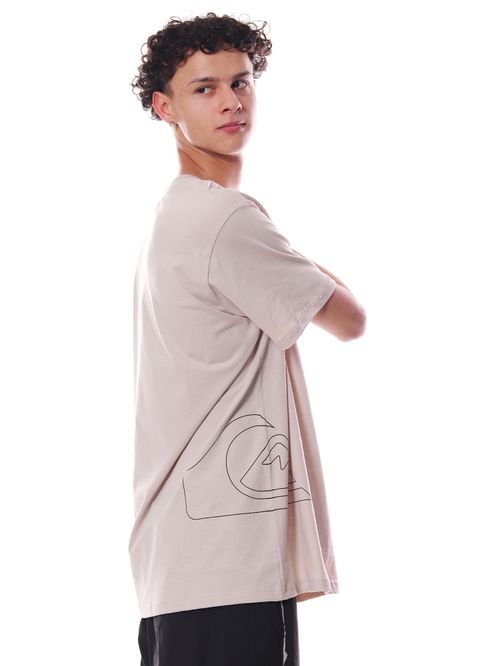 Camiseta Quiksilver Outline Side Logo