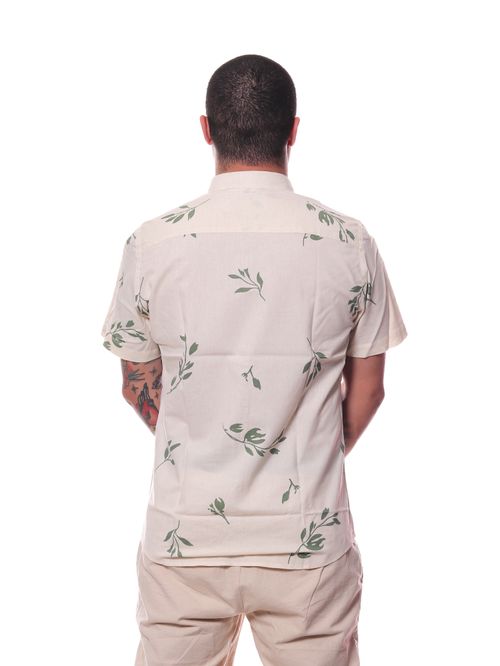 Camisa Bali Company Slim Fit Plantas