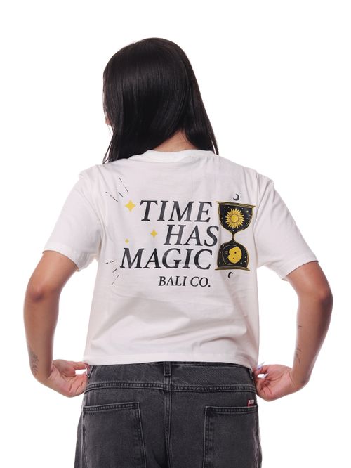 Cropped T-Shirt Bali Company Time Has Magic