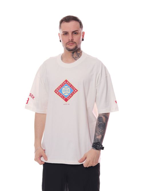Camiseta New Era Core MLB Boston Red Sox