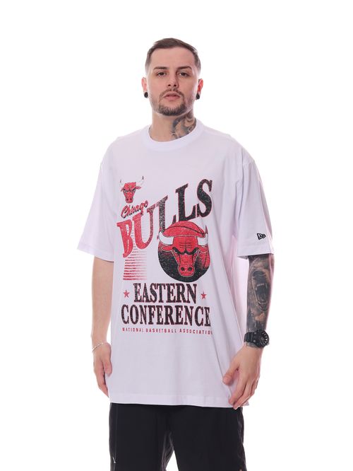 Camiseta New Era Oversized Chicago Bulls NBA
