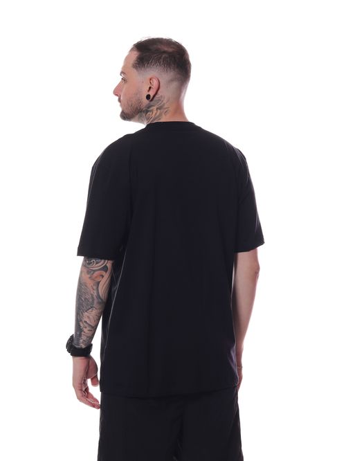 Camiseta New Era Sport Black And Whi