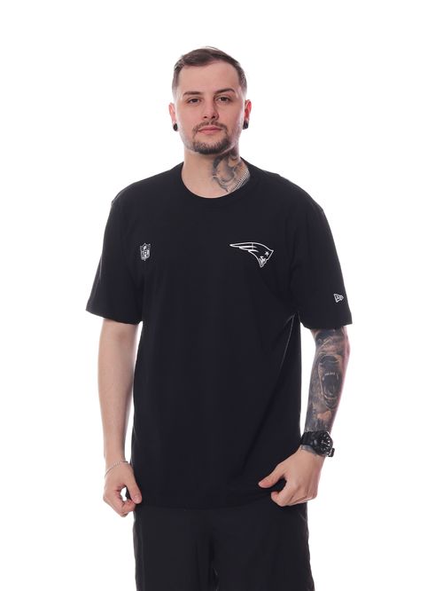 Camiseta New Era Sport Black And Whi