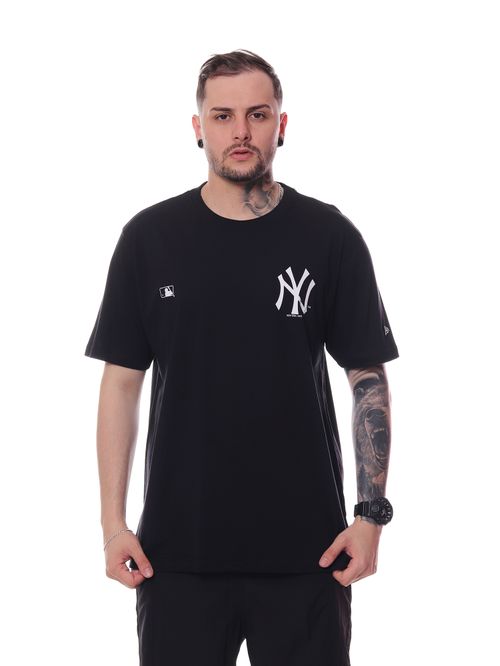 Camiseta New Era Sport Black And Whi