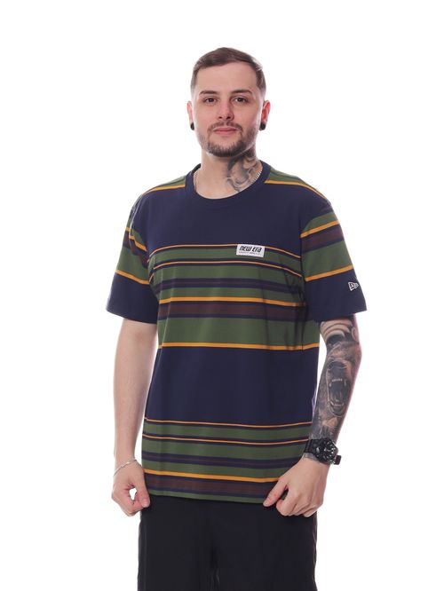 Camiseta New Era Branded Listrada