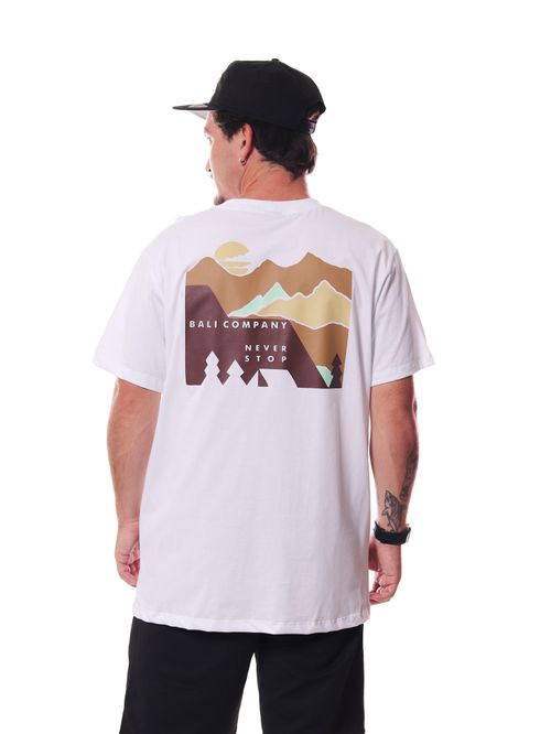Camiseta Bali Company Never Stop Climb