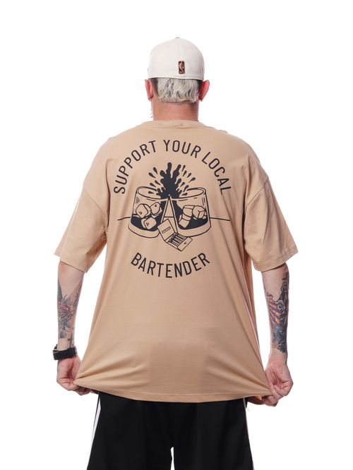 Camiseta Plus Size Bali Company Bartender