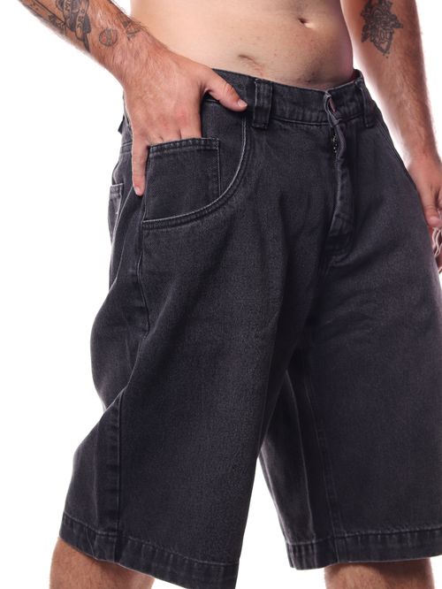 Bermuda Jeans Tropicalients Black Water