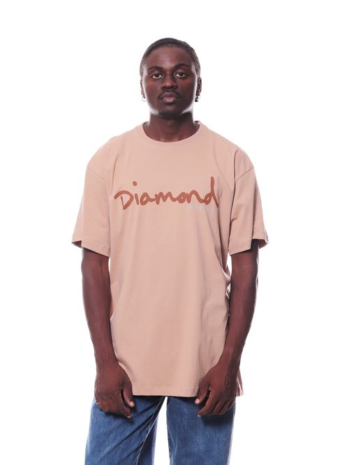 Camiseta Diamond OG Script Tee