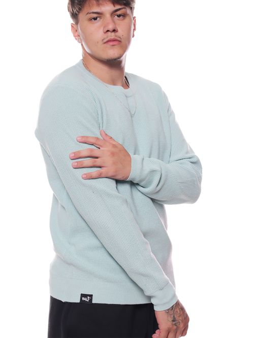 Suéter Bali Company Ml Tricot Basic Clip Bd