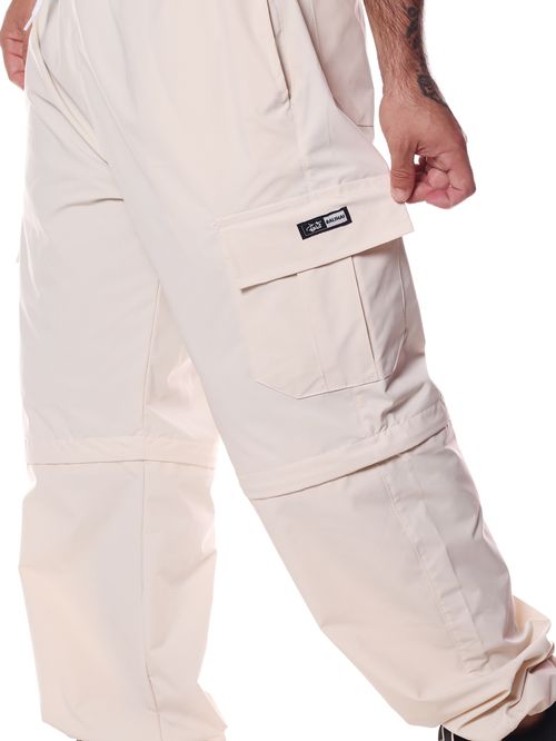 Calça Cargo Baly Company 2 Em 1 Vira Bermuda