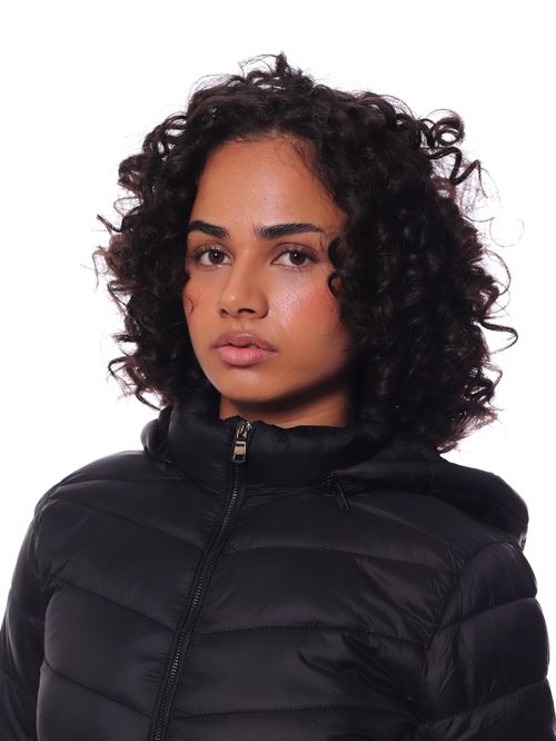 Jaqueta Bali Company Puffer Capuz Matelasse Facine