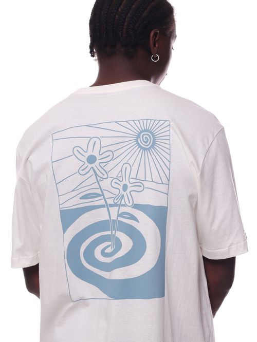 Camiseta Quiksilver Skipping Stones