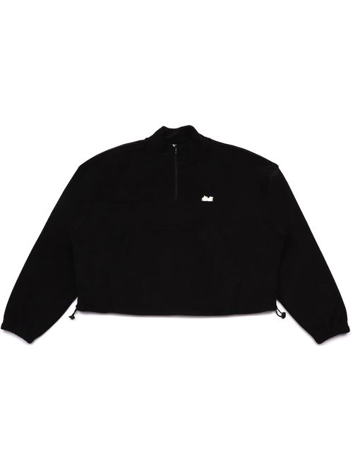 Jaqueta Bali Company Cropped Canguru Meio Ziper Unique