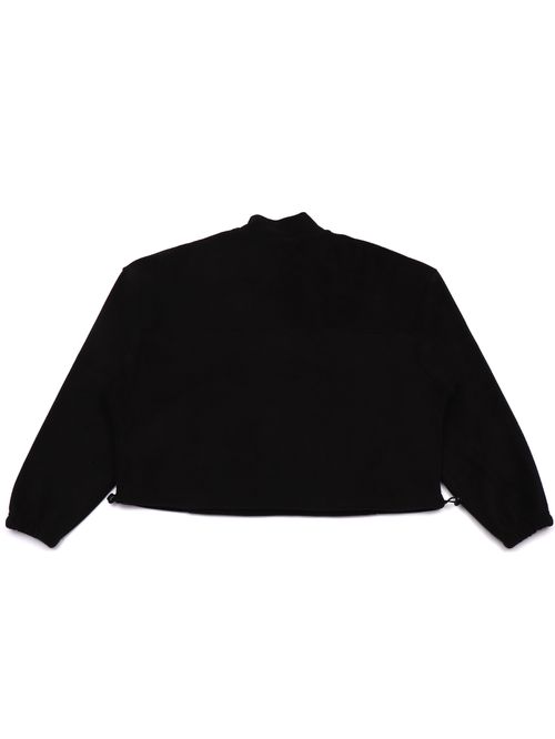 Jaqueta Bali Company Cropped Canguru Meio Ziper Unique
